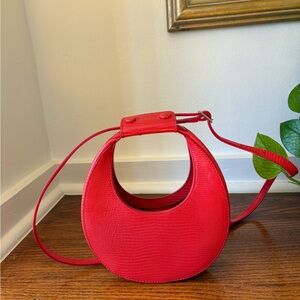 STAUD Red Crossbody Bag